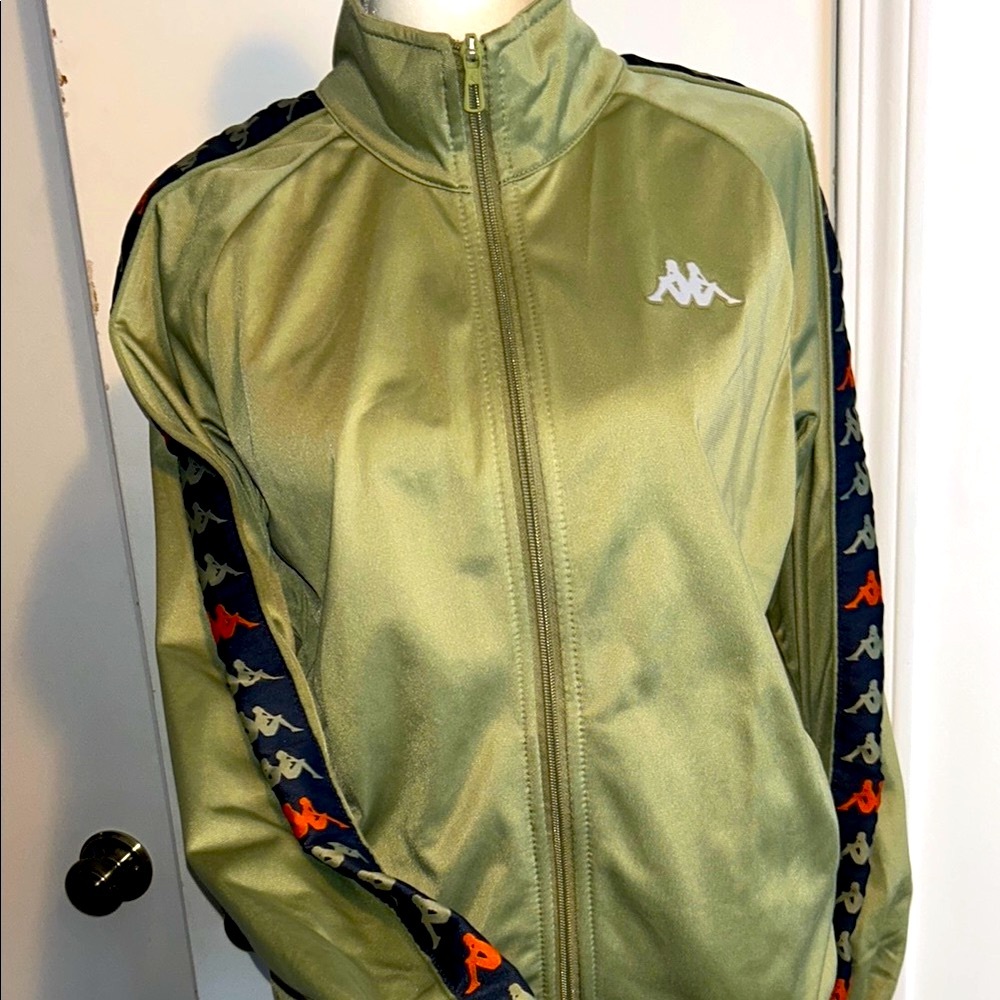 NWT Kappa Unisex Zippered Jacket Slim Fit